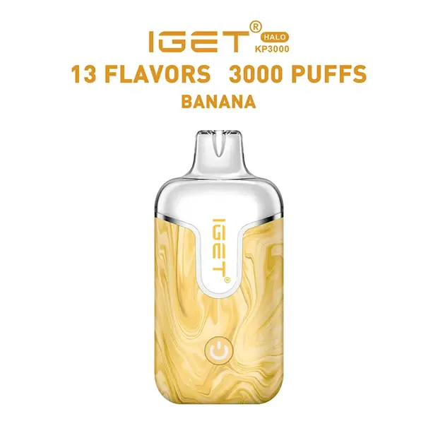 Banana – IGET Halo Vape Kit 3000 Puffs