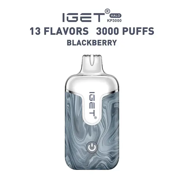 Blackberry – IGET Halo Vape Kit 3000 Puffs