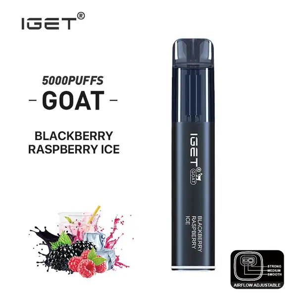 Blackberry Raspberry Ice – IGET Goat 5000 Puffs