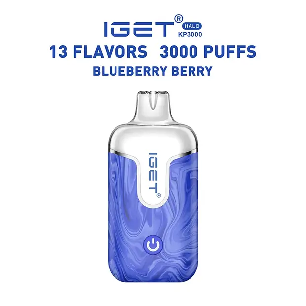 Blueberry Berry – IGET Halo Vape Kit 3000 Puffs