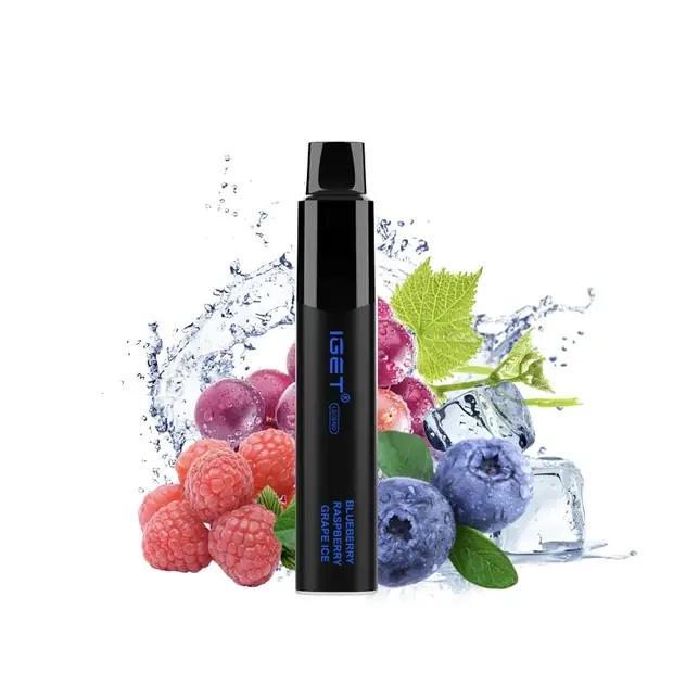 Blueberry Raspberry Grape Ice – IGET Legend 4000 Puffs