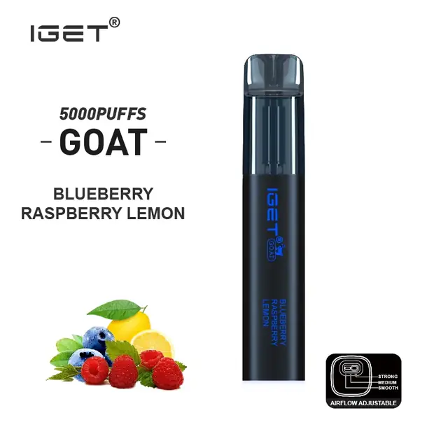Blueberry Raspberry Lemon – IGET Goat 5000 Puffs
