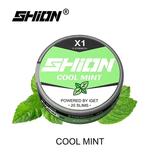 Cool Mint – IGET SHION X1 Nicotine Pouch 12mg