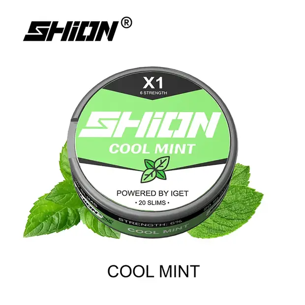 Cool Mint – IGET SHION X1 Nicotine Pouch 6mg