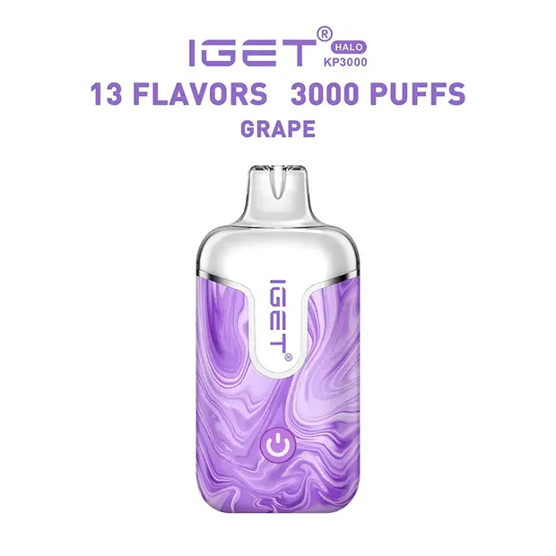 Grape – IGET Halo Vape Kit 3000 Puffs
