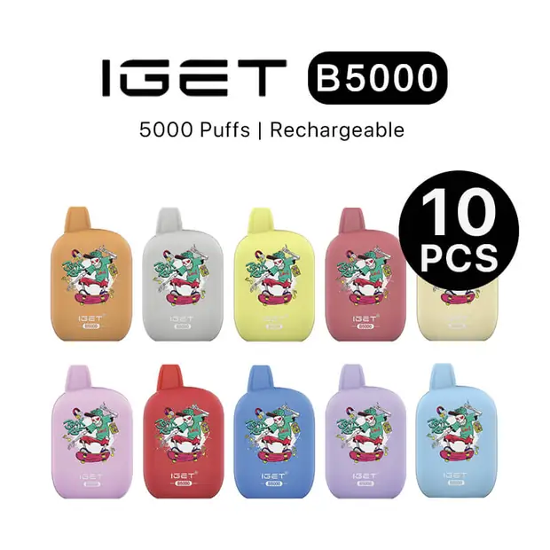 IGET B5000 Box Mixed Flavours (10PCS)
