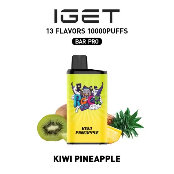 Kiwi Pineapple IGET Bar Pro 10000