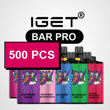 IGET Bar Pro Wholesale 500 Pcs
