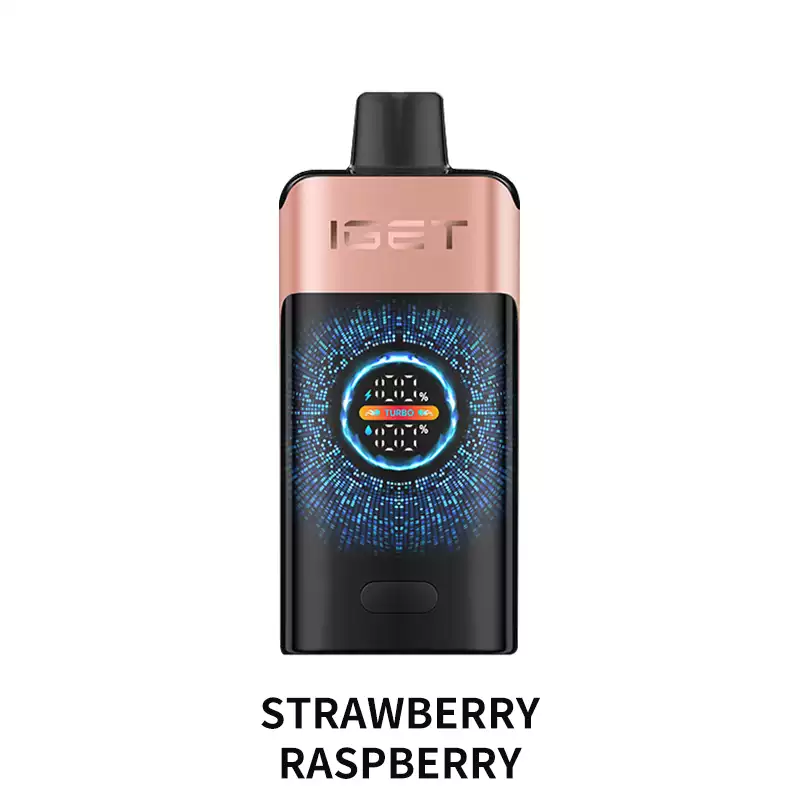 Strawberry Raspberry IGET One 12000 Puffs