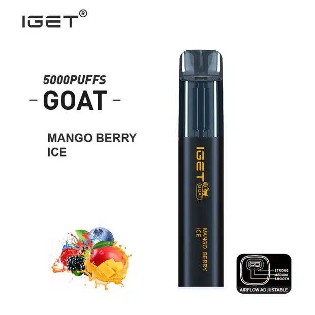 Mango Berry Ice – IGET Goat 5000 Puffs