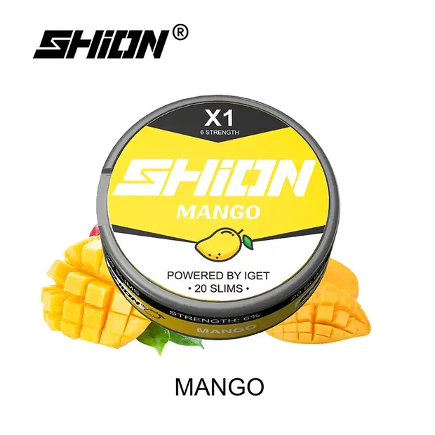 Mango – IGET SHION X1 Nicotine Pouch 6mg