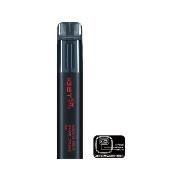 Passion Fruit Grape Orange Ice – IGET Goat 5000 Puffs