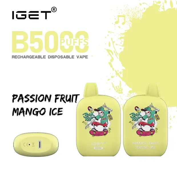 Passion Fruit Mango Ice – IGET B5000