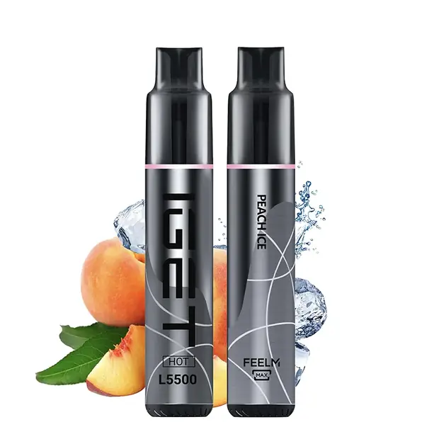 Peach Ice – IGET HOT 5500 Puffs