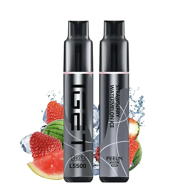 Strawberry Watermelon Ice – IGET HOT 5500 Puffs