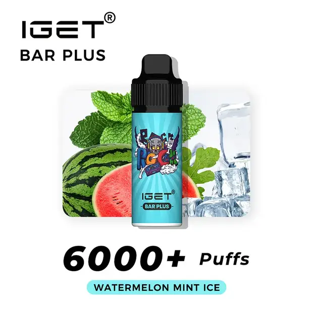 Watermelon Mint Ice – IGET Bar Plus 6000 Puffs